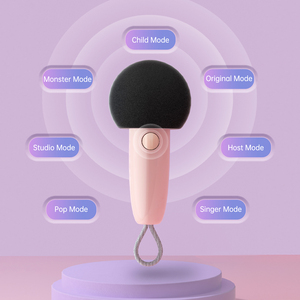 Divoom Fairy-<span class=keywords><strong>OK</strong></span> Mini haut-parleur karaoké rétro avec microphone Fonction karaoké avec changement de voix, <span class=keywords><strong>radio</strong></span> FM, carte TF - Product Image 4