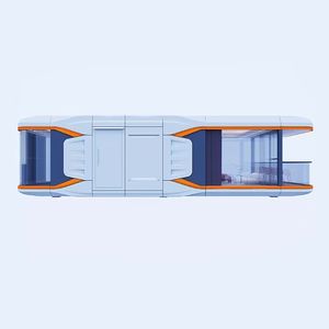 Chine Luxe Moderne Portable Extérieur Mobile Camping Pliable Espace Capsule Resort Hôtel Petite Maison - Product Image 5