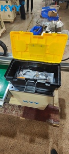 Kyy tự động nylon dây kéo thanh trượt gắn và cắt kết hợp máy, CFC dây kéo máy làm, túi dây kéo máy - Product Image 6