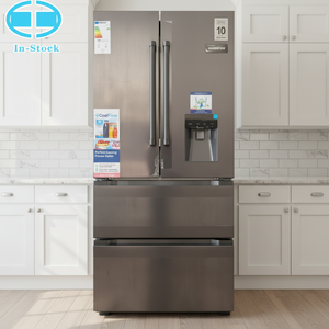 Réfrigérateur intelligent grande capacité D 628L, réfrigérateur domestique, design français, réfrigération et congélation, réfrigérateurs pour hôtel, 4 portes - Product Image 1