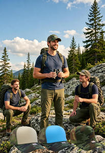 Bordado su LOGO <span class=keywords><strong>OTTO</strong></span> 5 Panel Sport Espuma Malla Volver Camionero Sombrero Ligero Curvo Cap Street Style Puff Impresión Gorras Camionero - Product Image 2