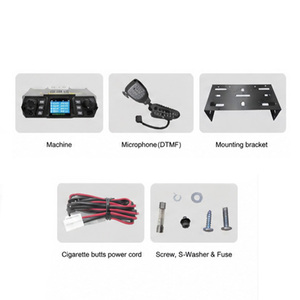Radio mobile double bande KT-980PLUS <span class=keywords><strong>HF</strong></span> <span class=keywords><strong>UHF</strong></span> 200 canaux, <span class=keywords><strong>émetteur</strong></span>-<span class=keywords><strong>récepteur</strong></span> analogique FM avec micro DTMF pour véhicule - Product Image 3