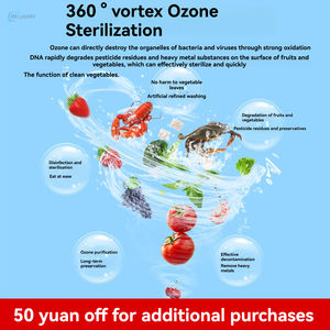 เครื่องล้างผักและเนื้อสัตว์เชิงพาณิชย์อัตโนมัติเต็มรูปแบบ - Product Image 3