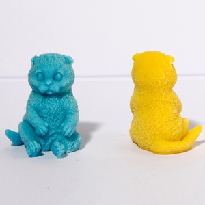 Molde de Silicona para Velas con Forma de Gato - Kit para Hacer Velas 3D Realistas de Gatitos, Regalo para Amantes de los Animales - Product Image 2