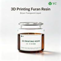 Résine liante pour sable d'impression 3D à base de furane pour moules et noyaux de fonderie en sable, impression 3D