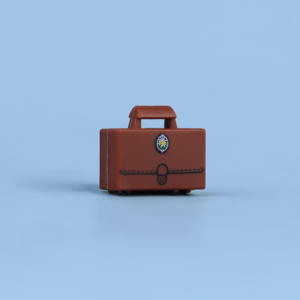 Casques de soldats allemands de la Seconde Guerre mondiale MOC, accessoires de valise, blocs de construction, casquette à visière, accessoires, briques, jouets - Product Image 5