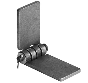 Weld on Steel Butt <strong>Hinge</strong>,<strong>Strap</strong> Style <strong>Long</strong> Leaf <strong>Hinge</strong> - Product Image 3