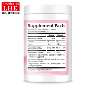 Péptidos de Colágeno Hidrolizado de colágeno múltiple sin sabor de alta calidad que apoyan la piel y las uñas salud intestinal colágeno en polvo 246G - Product Image 5
