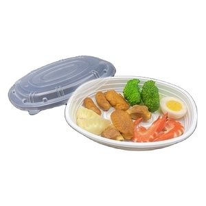 Récipients alimentaires en <span class=keywords><strong>plastique</strong></span> PP <span class=keywords><strong>micro</strong></span>-ondable <span class=keywords><strong>avec</strong></span> couvercles Assiettes et bols en <span class=keywords><strong>plastique</strong></span> jetables - Product Image 1