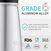 Siphon à crème en aluminium de 500 ml (1 pinte) avec bord en silicone, distributeur de crème pour les mains avec embouts en plastique
