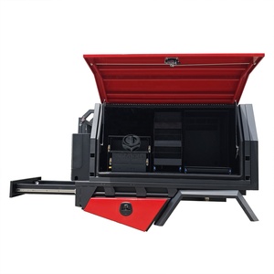 Plateau de camionnette double cabine sur mesure et auvent en aluminium pour camionnette, boîte à outils pour camping-car pour pick-up 4x4 - Product Image 1
