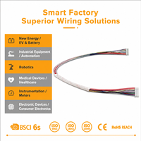 Harness Kabel Kontrol CNC dan PLC Industri dengan Konektor Kabel IDE Datar Tahan Air 4 Pin hingga 44 Pin untuk Transmisi Data