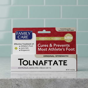 UEC Paquete de 2 Cremas de Tolnaftato USP al 1% Antifúngicas para el Pie de Atleta con Control de Picazón - Similar a Tinactin-1 O - Product Image 2