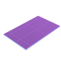 Matelas gonflable moderne en TPE personnalisé à structure fine en grille, durable, pour hôpitaux et hôtels, vente en gros directe usine
