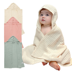 <span class=keywords><strong>Peignoir</strong></span> pour enfant en bambou écologique super doux, couverture en nid d'abeille pour bébé pour un usage domestique - Product Image 1