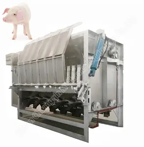 Máquina de depilación de cerdo, equipo de matadero pequeño, escaldado de cerdo y máquina de depilación para la venta