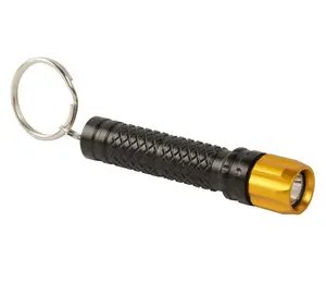 Munkees Qualität Aluminium LED Taschenlampen Schlüssel bund 1W EDC LED Taschenlampe mit Schlüssel ring