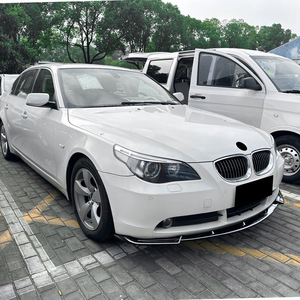 Splitter de pare-chocs avant Amp-Z en fibre de carbone, finition mate, pour BMW Série 5 E60 E61 2004-2007, style tuning - Product Image 2