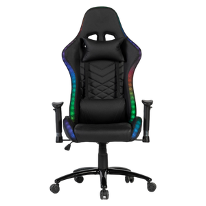 2022 tốt nhất RGB hiện đại Ergonomic Ghế văn phòng nhà áp dụng xoay Thiết kế da lưới PU vật liệu massage Tính năng game thủ chuyên viên máy tính - Product Image 1