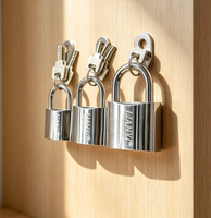 Cadenas en fer 32/38/50/63 mm à clé, haute qualité, pour stockage sécurisé – Approvisionnement direct usine