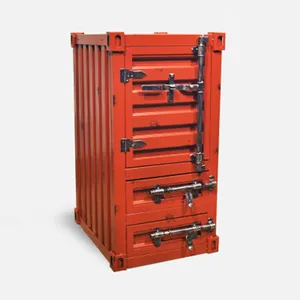 Mesita de Noche de Hierro Estilo Industrial Personalizable <span class=keywords><strong>2022</strong></span>, Caja de Almacenamiento Creativa Vintage y Decorativa para Sala de Estar o Bar - Product Image 1