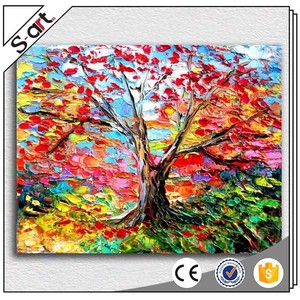 Pinturas acrílicas pintadas a mano de <span class=keywords><strong>girasoles</strong></span>, decoración artística de pared <span class=keywords><strong>para</strong></span> sala de estar moderna, hogar - Product Image 3