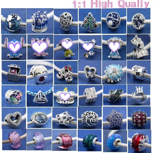 Venta al por Mayor de Fábrica, Joyería Original de Moda, Dijes DIY de Corazón, Abeja, Mariposa y Flor, Colgante de Alta Calidad para Joyería Fina - Product Image 1