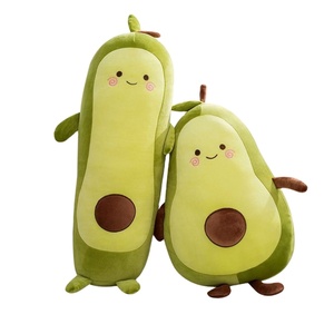 Almohada con Forma de Fruta, Almohadas Decorativas para el Hogar, Juguetes de Peluche Suaves, Almohada de Peluche de Aguacate, Regalos de Cumpleaños para Niñas - Product Image 1