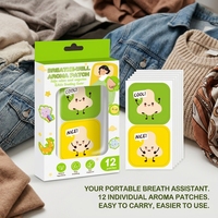 Patch contre la congestion nasale, patch aromatique à base de plantes avec eucalyptus et menthol, patch parfumé longue durée