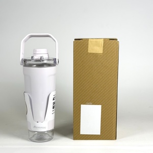 Shaker Bottle 20 Oz Leakproof Insulated Stainless Steel Shaker Cup Base Storage Twist on Fast Flow Lid BPA Free for <strong>Stanley</strong> - Product Image 5
