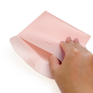 Cartella busta in <span class=keywords><strong>plastica</strong></span> Mini personalizzata rosa con <span class=keywords><strong>porta</strong></span> biglietto impermeabile - Product Image 4
