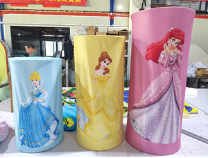 Support à gâteau personnalisé en tissu de haute qualité, avec fond et housse de socle en Spandex, et housses de personnage pour socle de table à gâteau - Product Image 5