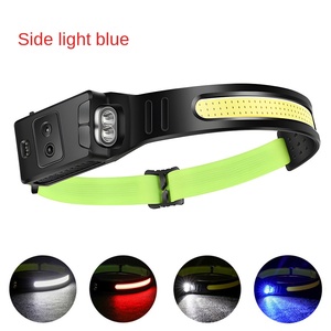 Bán buôn New cắm trại đêm chạy COB Led Đèn Pha ABS nhựa IP65 không thấm nước cảm ứng USB sạc có thể điều chỉnh chùm - Product Image 4