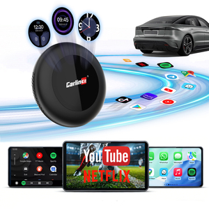 Carinkit Tbox ultra 3 Adaptador Inalámbrico Original para Carplay y Android Auto, Dongle 5G para Video y <span class=keywords><strong>TV</strong></span> <span class=keywords><strong>en</strong></span> el Auto, 4 <span class=keywords><strong>en</strong></span> 1, 8GB 128GB, Ai Box para BMW, YouTube - Product Image 1