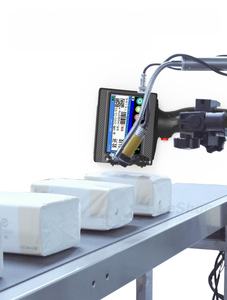 ハンドヘルドインクジェットプリンター QRコード包装製造日付印字機 ロゴ小型自動インクジェットプリンター印刷 - Product Image 6