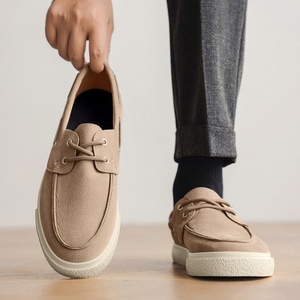 Dreamy Stark 2025 Primavera Otoño, Nuevos Mocasines Casuales de Moda para Hombre con Cordones, Estilo Británico, Zapatos de Skate con Parte Superior de PU y Suela de Goma - Product Image 2