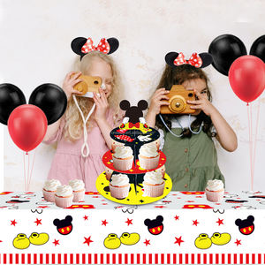 Soporte para <span class=keywords><strong>Pastel</strong></span> con Tema <span class=keywords><strong>de</strong></span> <span class=keywords><strong>Mickey</strong></span> Mouse <span class=keywords><strong>de</strong></span> Huancai, Soporte para Cupcakes <span class=keywords><strong>de</strong></span> 3 Niveles para Decoración <span class=keywords><strong>de</strong></span> Fiestas <span class=keywords><strong>de</strong></span> Cumpleaños Infantiles, Artículos para Fiestas <span class=keywords><strong>de</strong></span> Baby Shower - Product Image 6