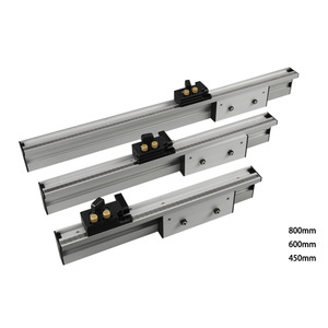MaxTool Tope de Escala para Sierra de Mesa y Fresadora 450/600/800mm, Guía de Inglete para Riel en T, Aleación de Aluminio Deslizante, Herramienta de Bricolaje para Carpintería OEM - Product Image 2
