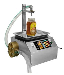 Efficient and Fast Automatic Gear Pump Weighing Honey Oil Glass Bottle Filling <b>Machine</b> - Product Image 2