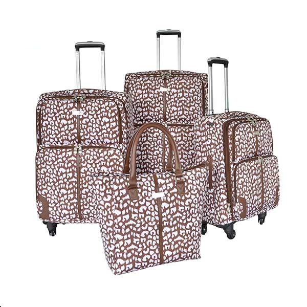 Maleta con ruedas Unisex, maleta con estampado de cebra y leopardo,  equipaje rodante, Maleta de viaje|De mano| - AliExpress