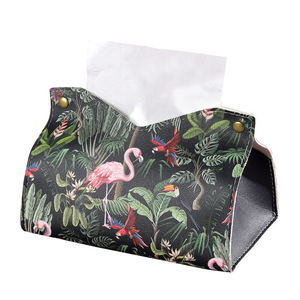 Thẩm Mỹ Cao <span class=keywords><strong>PVC</strong></span> Da Khăn Ăn Hộp Phong Cách Nhà Bàn Ăn Túi Lưu Trữ Cho Các Công Cụ Sáng Tạo Phòng Khách Phòng Tắm Nhà Bếp - Product Image 1