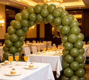 Party Love Premium Quality Latex Balloons 30cm Brown R12 For Decoration for superior durability - Product Image 6