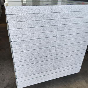 عازل سقف ساندويتش PIR عالي الجودة للجدران الخارجية الصناعية وبناء الغرف الباردة، صديق للبيئة ومقاوم للماء من مادة <span class=keywords><strong>EPS</strong></span> - Product Image 4