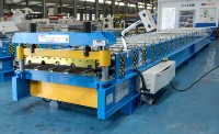 Machine de formage automatique de tuiles en acier FORJEN pour toiture avec moteur et engrenages - Profilatrice de production efficace