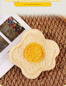 ของเล่นแมว Luffa Fun สำหรับแก้เบื่อและทำความสะอาดฟัน ของเล่นแมวแบบกัดเอง พร้อมแคทนิป บรรจุภัณฑ์ถุง OPP - Product Image 6