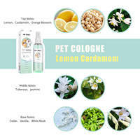 Desodorante corporal personalizado USMILEPET ODM 100ml para mascotas eliminación de olores de perros y gatos