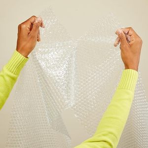 Basics Bubble Cushioning Waterproof Wrap <b>Packing</b> <b>Material</b> Self Adhesive Seal for Fragile Items Perforated 12-Inch X 175 Foot - Product Image 6