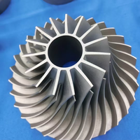 Printer logam cetak 3D profesional kustom SLM layanan baja tahan karat Alu Tc4 Ms1 kustom Titanium