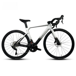 Vélos de course sur route Roadwing RW1-6 OEM/ODM en gros, 24 vitesses, cadre en fibre de carbone, système de freinage à disque hydraulique, fourche et dérailleur - Product Image 3