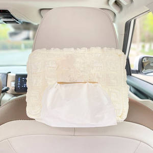 Boîte à mouchoirs pour <span class=keywords><strong>voiture</strong></span> Puff Grid, tiroir à <span class=keywords><strong>papier</strong></span> mignon pour siège <span class=keywords><strong>de</strong></span> <span class=keywords><strong>voiture</strong></span>, kits intérieurs multifonctionnels créatifs pour femmes - Product Image 6